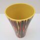 Hand - painted ceramic vase St-Clément - 50 years - perfect condition