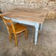 Table wood feet turned
