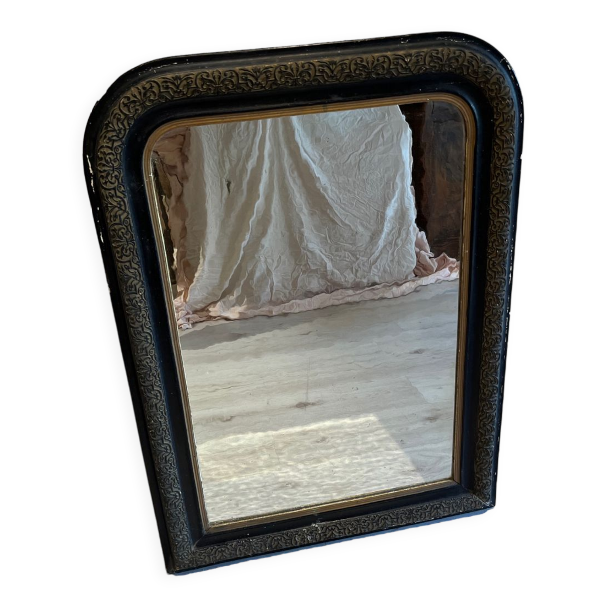 Large old mirror Napoleon III
