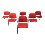 Vintage DSC 106 Side Chairs by Giancarlo Piretti for Castelli, 1970s - set