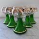 Service de 6 verres alsaciens