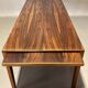 Table basse palissandre design scandinave 1950.