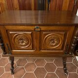 Vintage oak bar