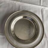 Plat métal argenté