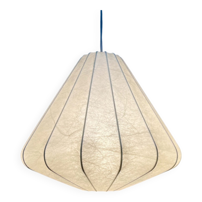 Lampe suspension Cocoon moderne du milieu du siècle par Friedel Wauer pour Goldkant Leuchten, Allemagne, années 1960