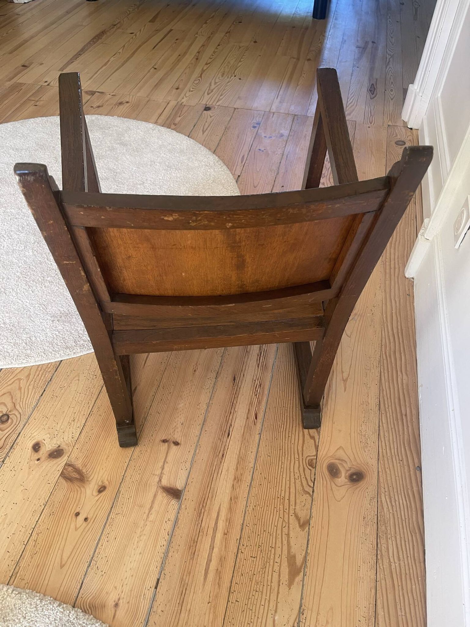 Fauteuils art déco  en bois