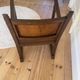 Art Deco wooden armchairs