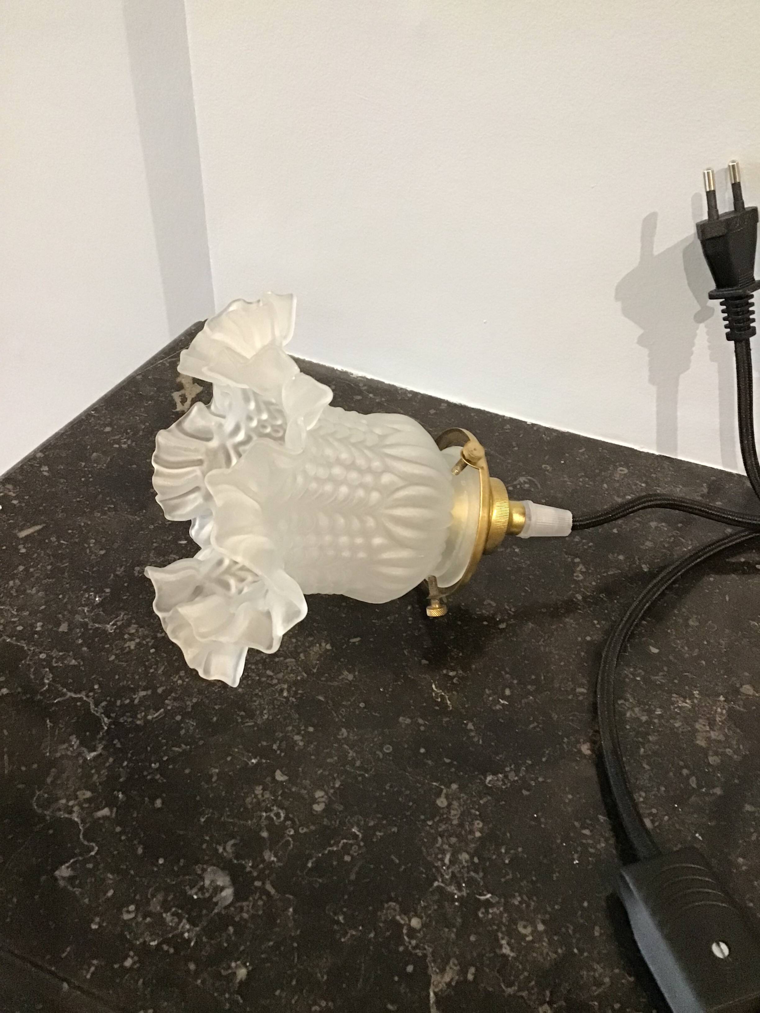 Set of two portable lamps