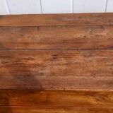 Old solid oak cabinet with its large drawer.