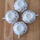 4 antique fine porcelain cups