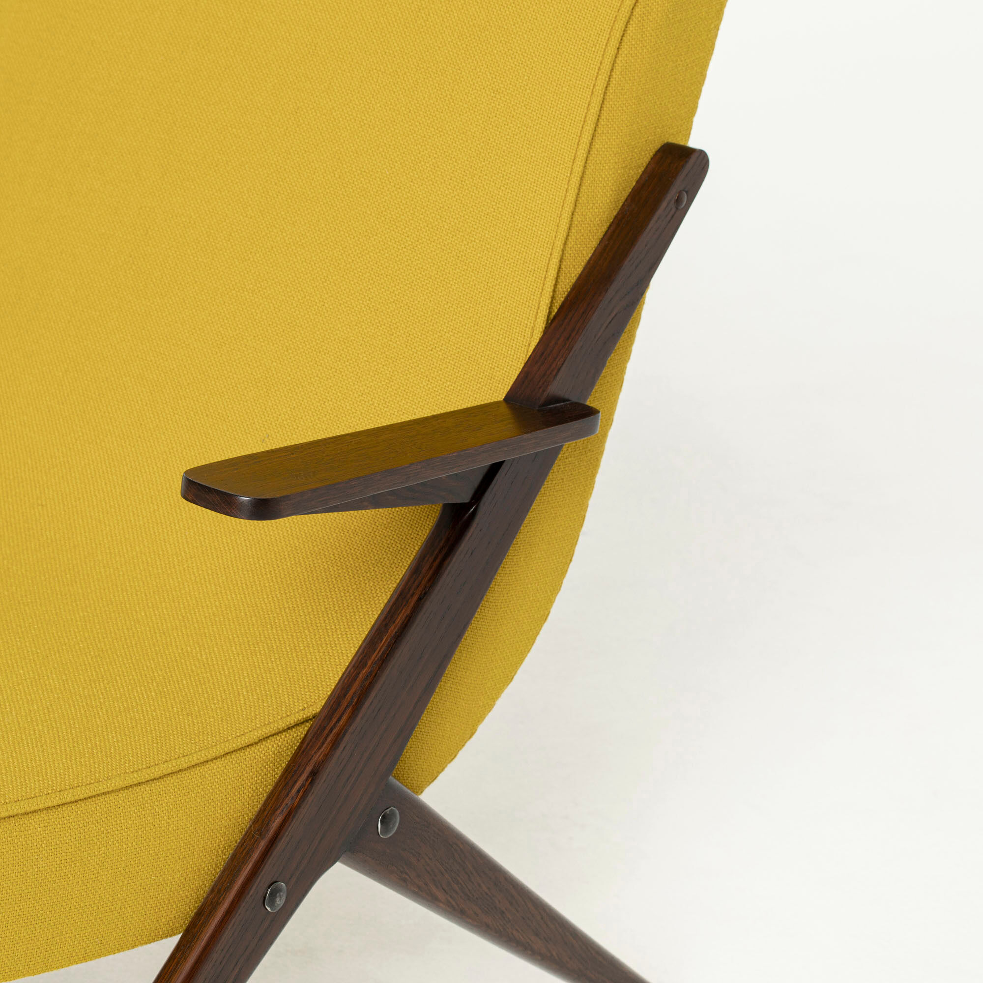 Pair of armchairs by ULUV upholstered in Kvadrat Hallingdal, Czechoslovakia, 1960s