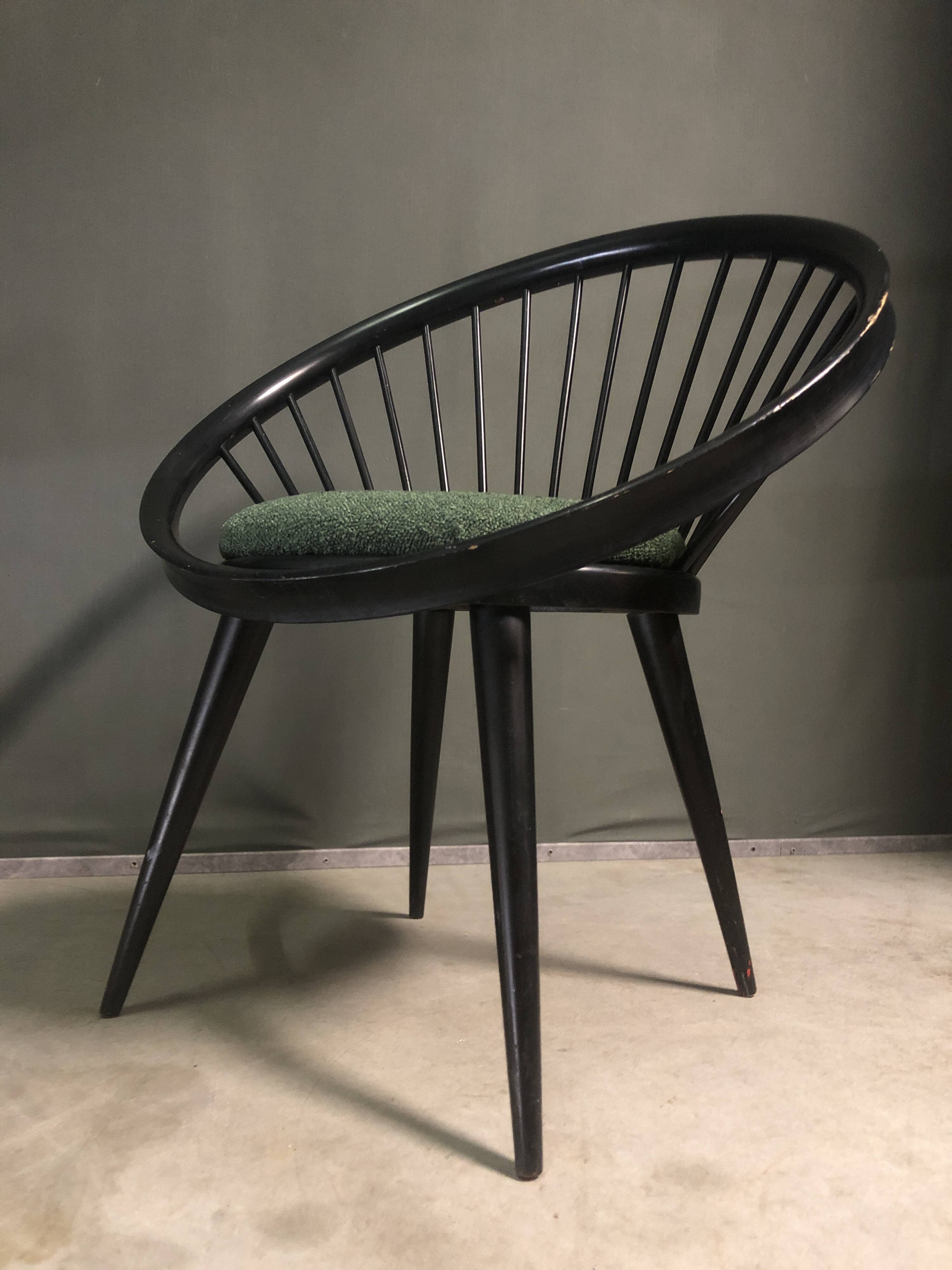 Yngve Ekström circle chair  1960.