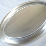 English silver plated oval serving dish