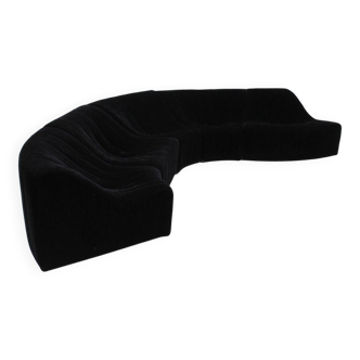 Kwok Hoi Chan for Steiner Chromatic modular curved sofa 1970s