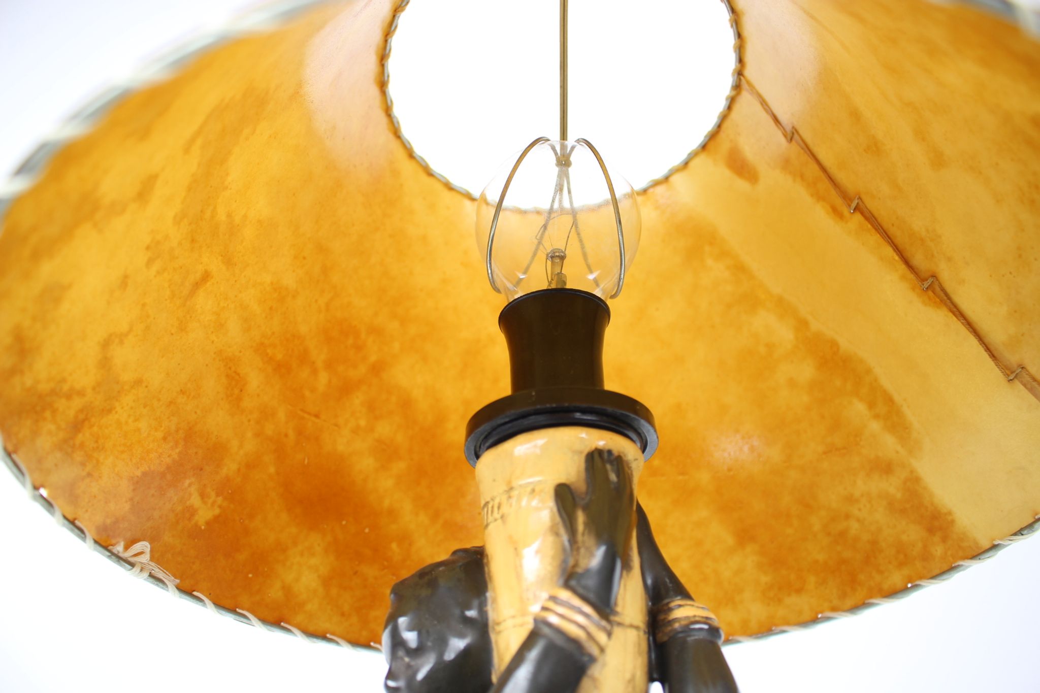 Lampe Art Déco avec haut-parleur, Stilton, années 1930, Tchécoslovaquie
