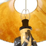 Art Deco lamp with loudspeaker, Stilton, 1930s, Czechoslovakia