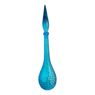 Blue Empoli bottle carafe