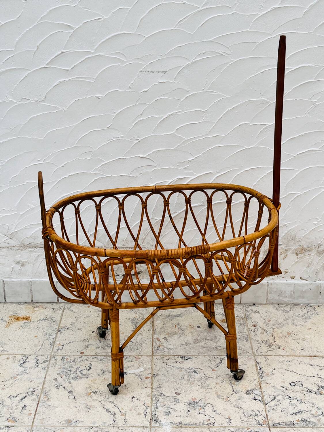 Emmanuelle rattan armchair