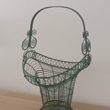 Wrought iron basket