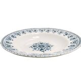 Assiette creuse ancienne terre de fer H B&Cie