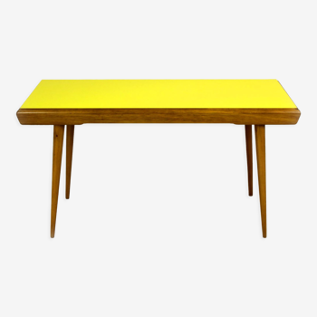 Coffee Table with Formica Double-Sided Top, Czechoslovakia, 1960s