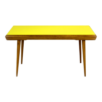 Coffee Table with Formica Double-Sided Top, Czechoslovakia, 1960s
