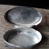 Napoleon III style snuffbox in silver