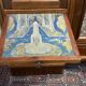 Dressing art deco walnut wardrobe