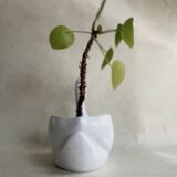 Vintage swan shaped planter