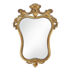 Miroir baroque belge du XXe siècle en bois doré