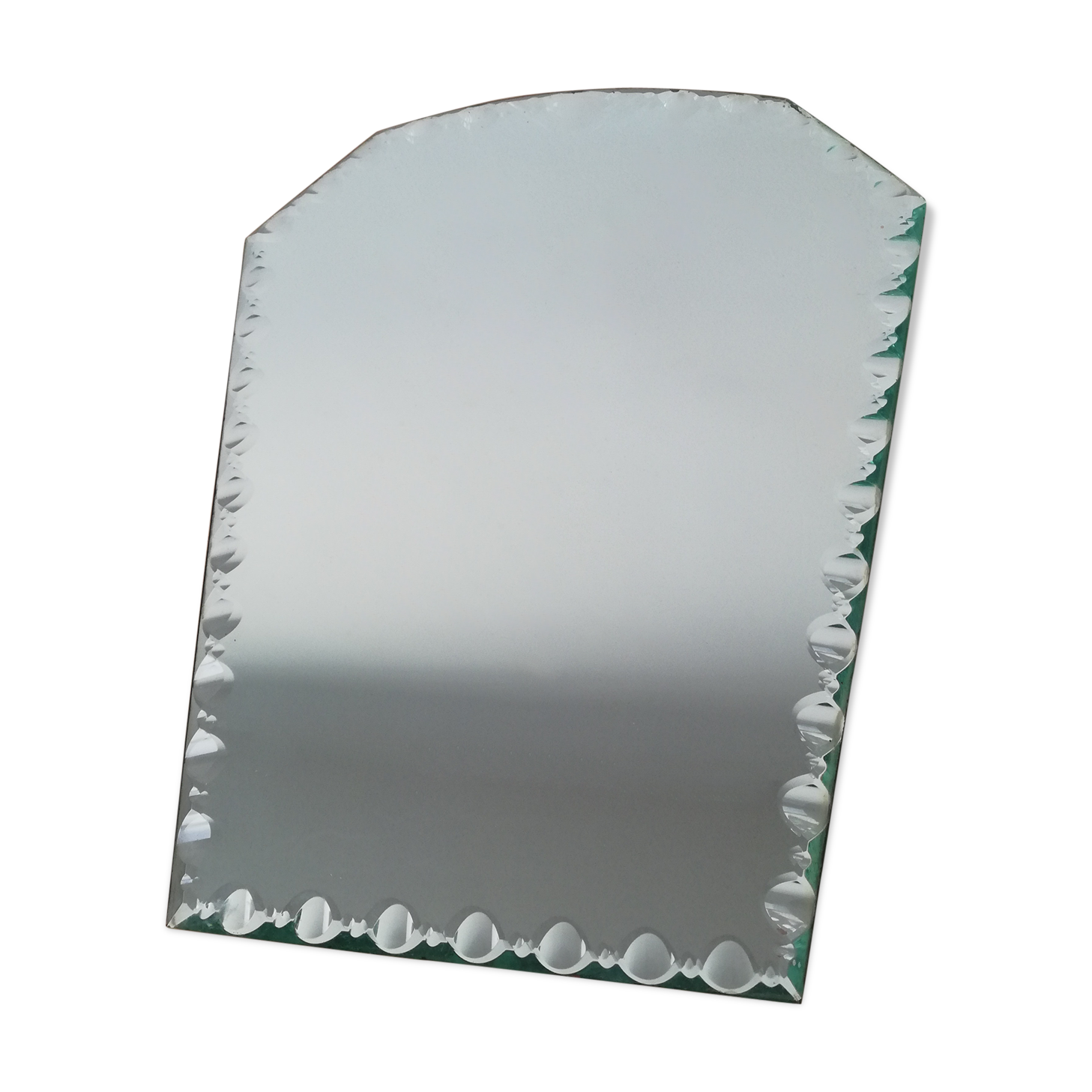 Vintage bevelled mirror