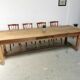 Table de ferme en chêne 260cm
