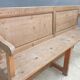 Cotentin church pew with missal door