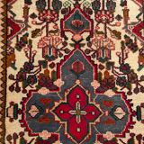 Ancient oriental carpet handmade Central Asia Turkey