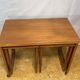 Retro vintage mid-century teak coffee table, 1960s. Tristor Danish Design