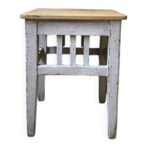 Tabouret patiné