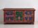 Antique hand-painted chest with floral motifs (1907) #100