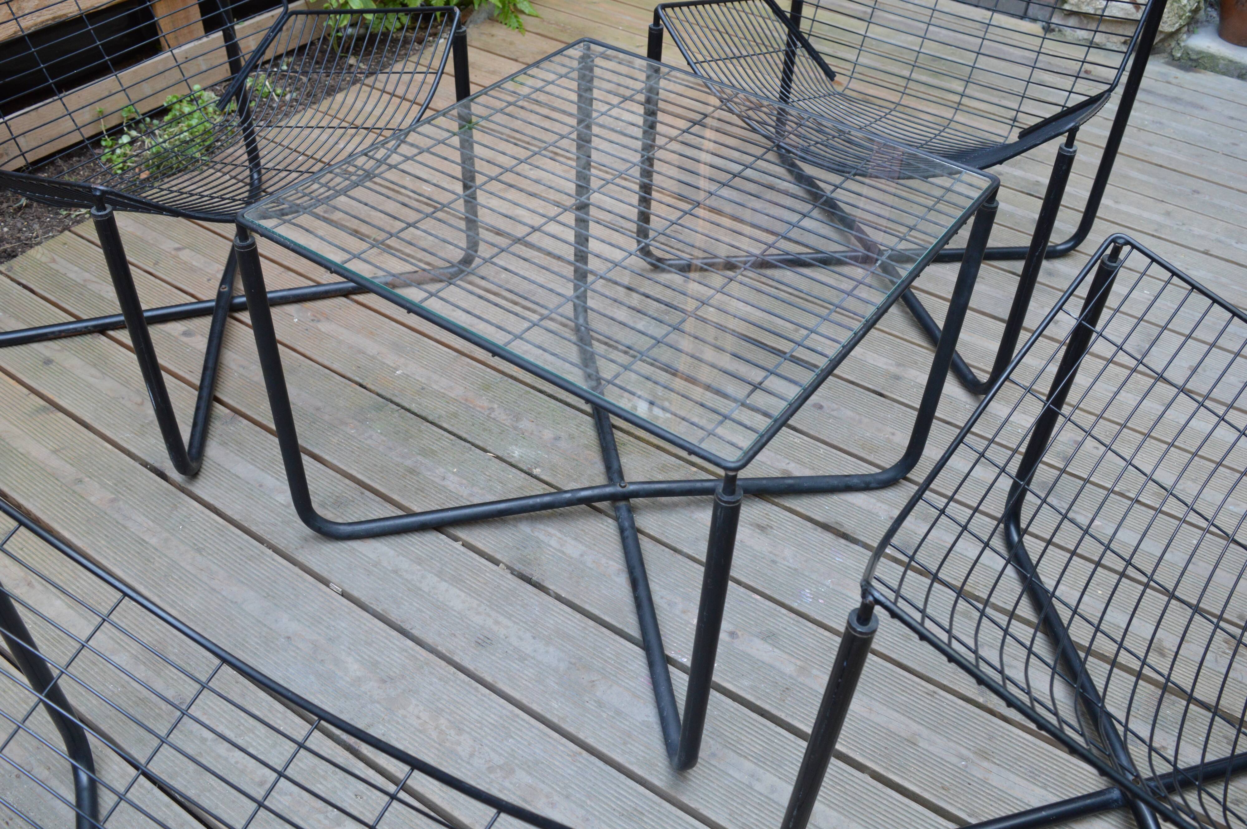 Table and four chairs Jarpen by Niels Gammelgaard