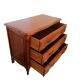 Louis XV style solid wood chest of drawers