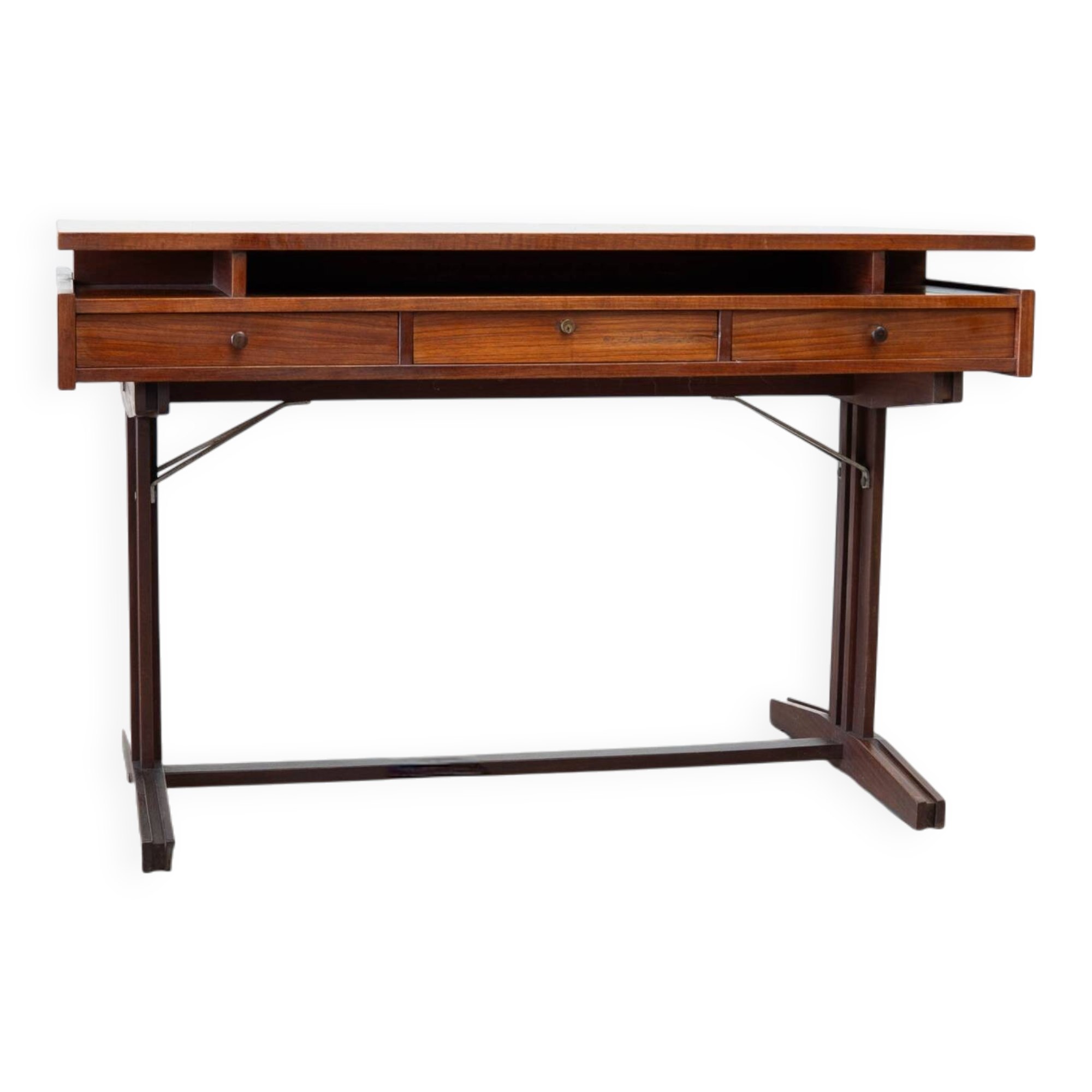 Sculptural free standing Italian desk