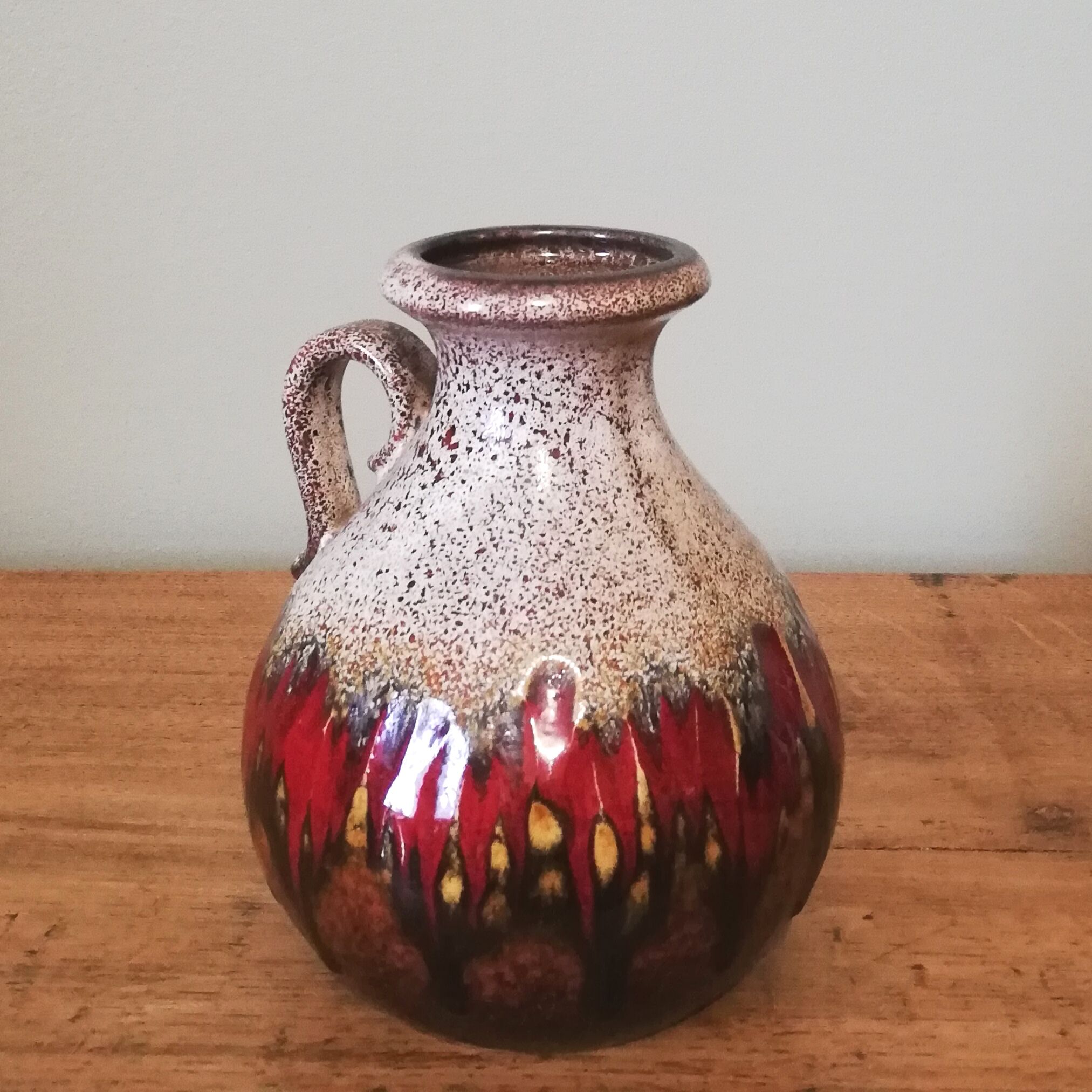 German vase West Germany height 17cm