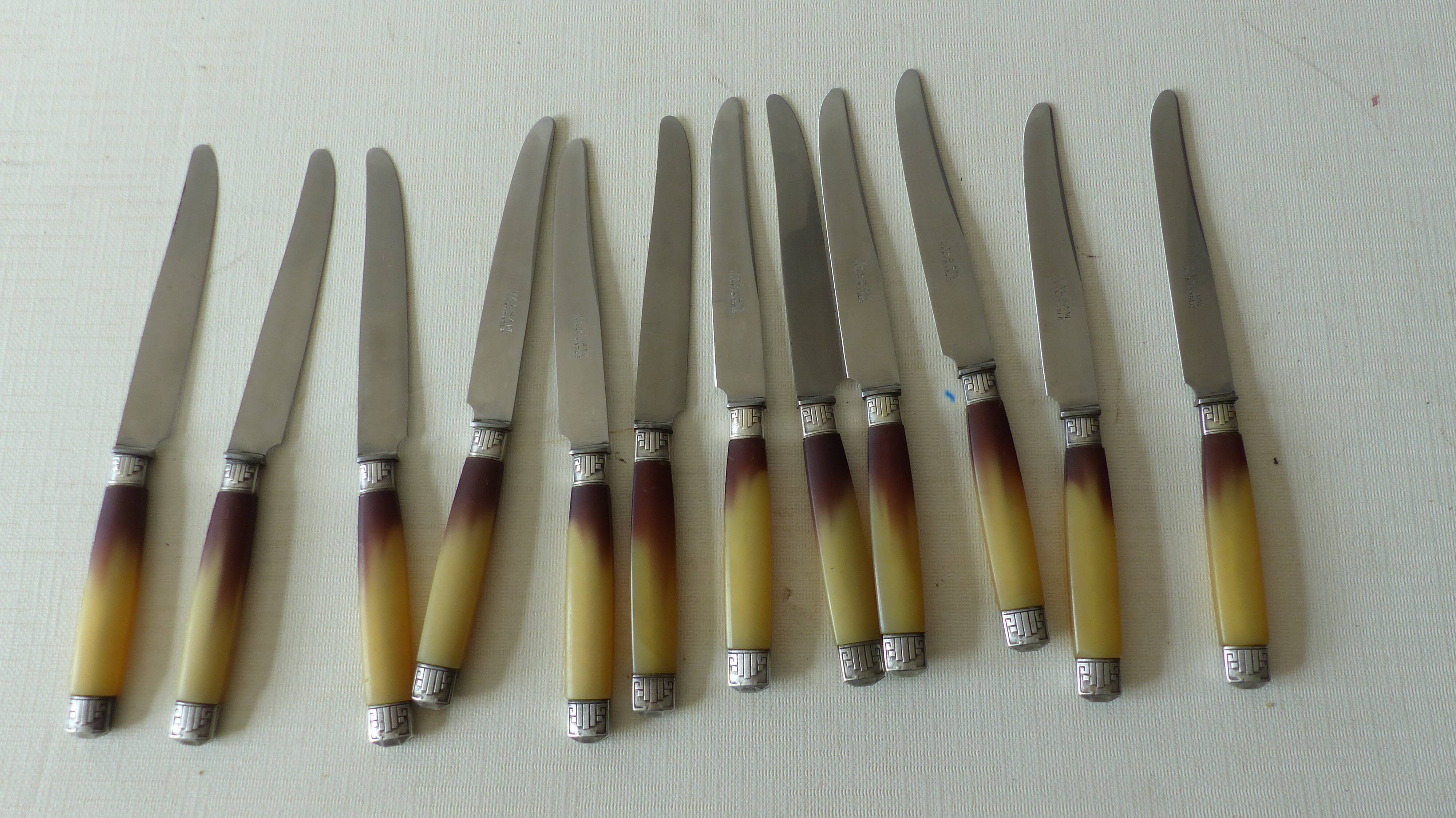 12 knives