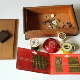 Boîte à coudre années 1950