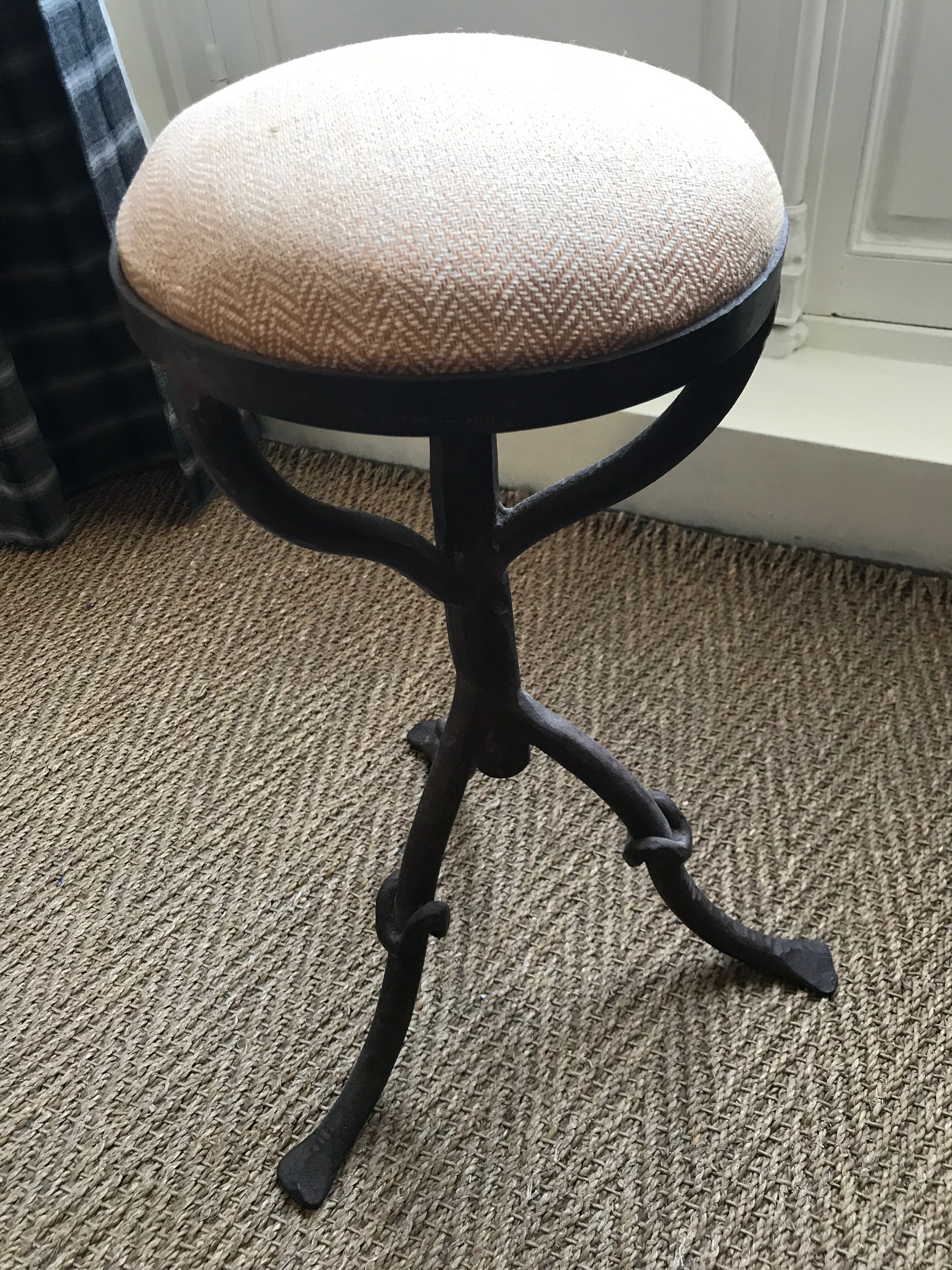 Pair of outsized stool
