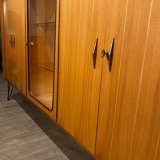 Bibliothèque sur les jambes vintage des années 60, années 1960