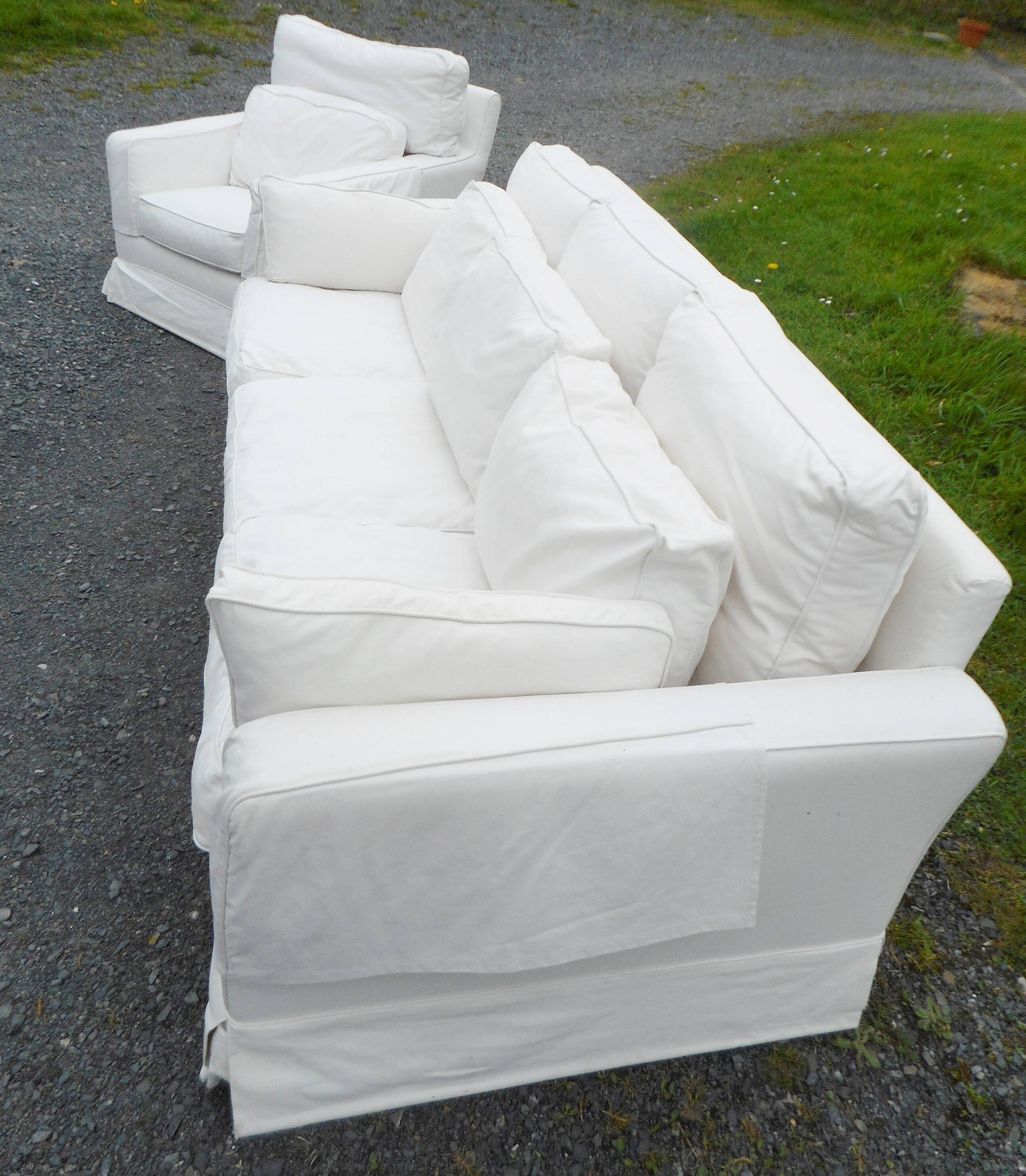 Roche Bobois Pacific Plus sofa and armchair