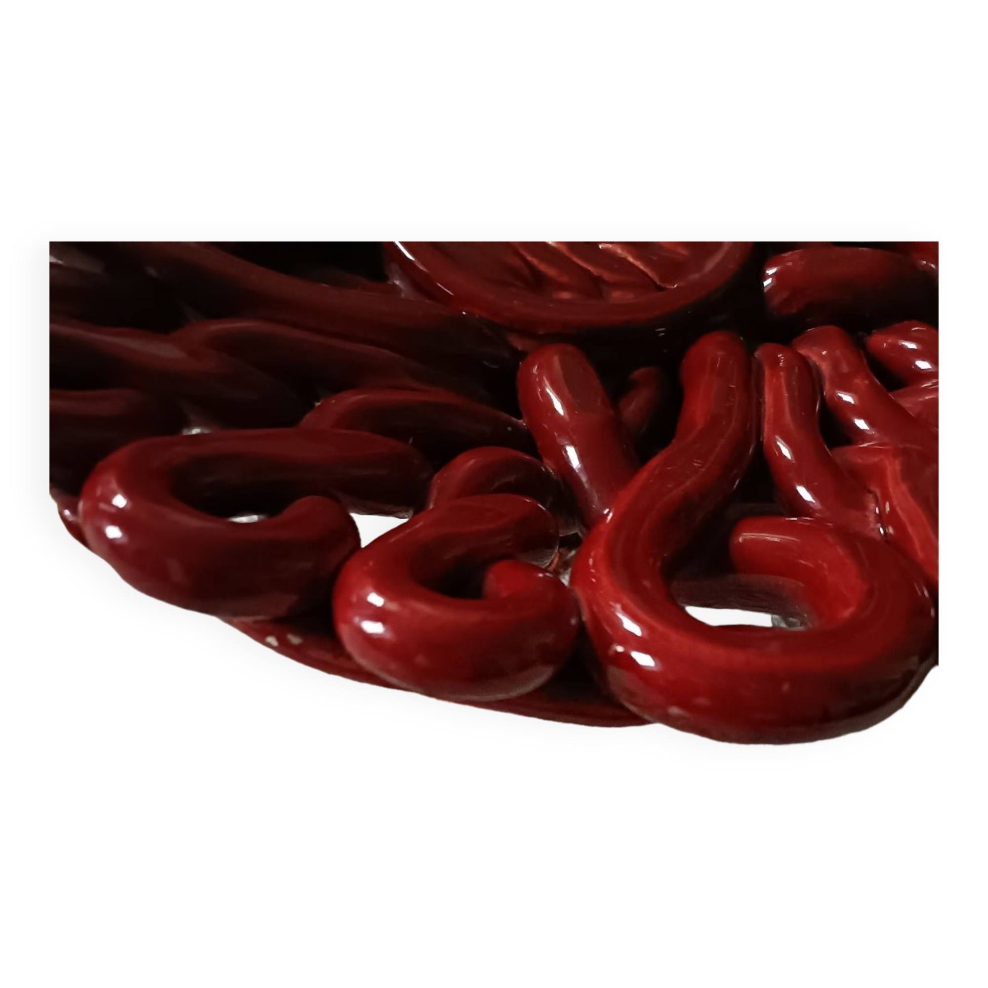 Braided Vallauris fruit basket