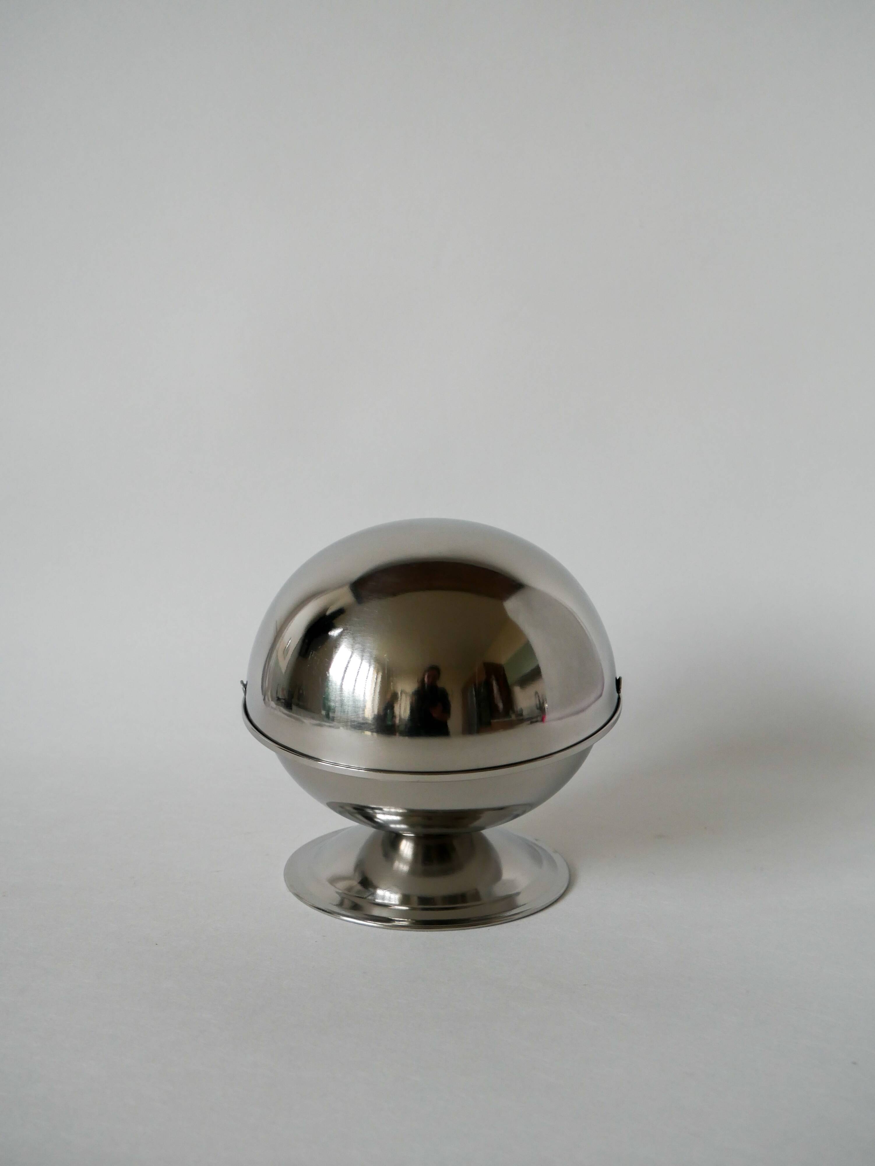 sucrier en inox Design 1970