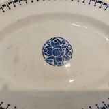 Plat ovale St Amand Vintage