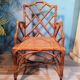 Bamboo armchair & canning 1900s